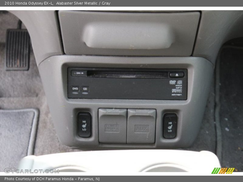 Alabaster Silver Metallic / Gray 2010 Honda Odyssey EX-L