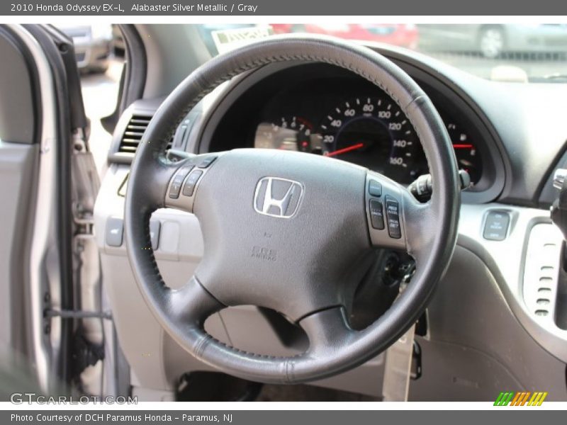 Alabaster Silver Metallic / Gray 2010 Honda Odyssey EX-L