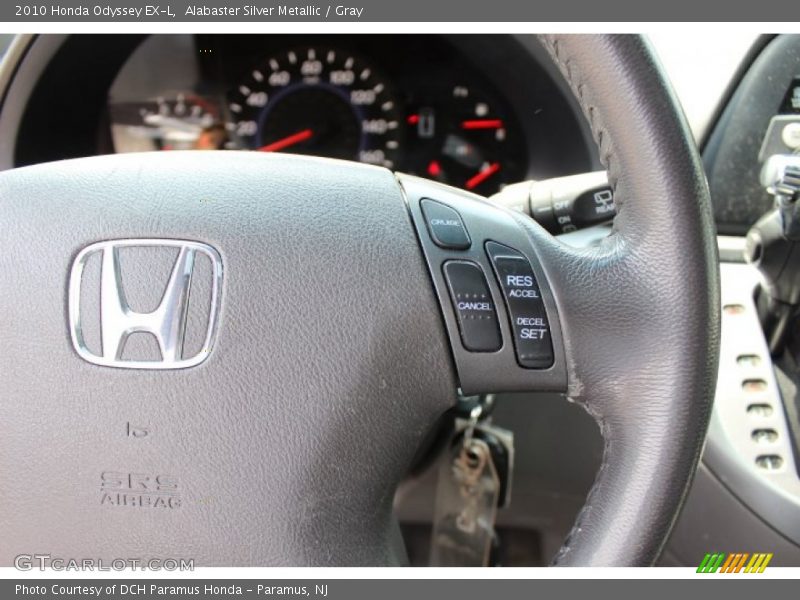 Alabaster Silver Metallic / Gray 2010 Honda Odyssey EX-L