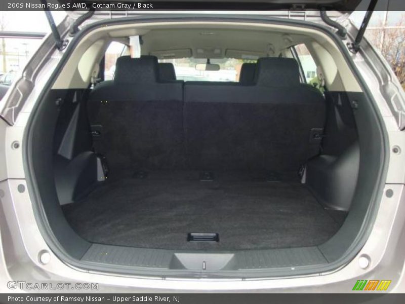 Gotham Gray / Black 2009 Nissan Rogue S AWD