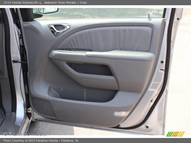 Alabaster Silver Metallic / Gray 2010 Honda Odyssey EX-L