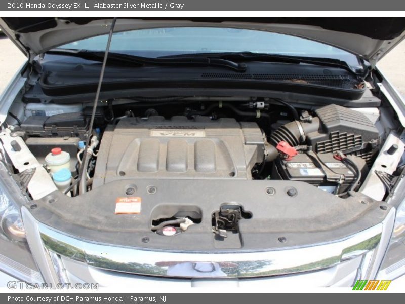 Alabaster Silver Metallic / Gray 2010 Honda Odyssey EX-L