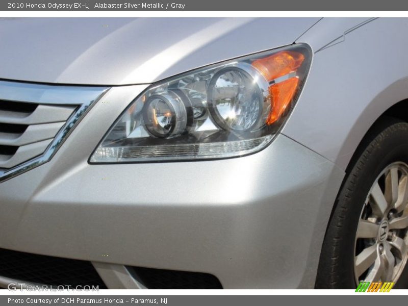 Alabaster Silver Metallic / Gray 2010 Honda Odyssey EX-L