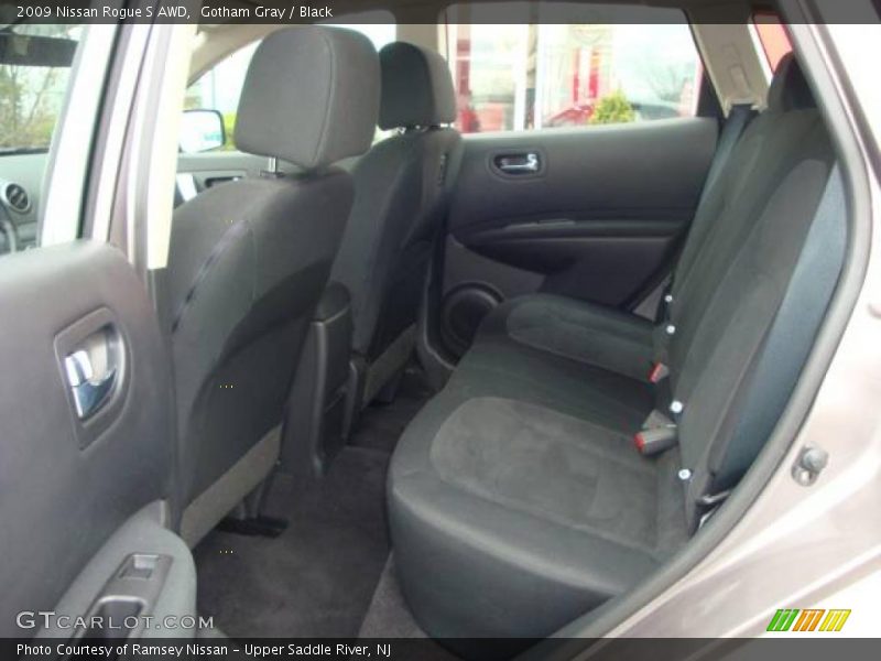 Gotham Gray / Black 2009 Nissan Rogue S AWD