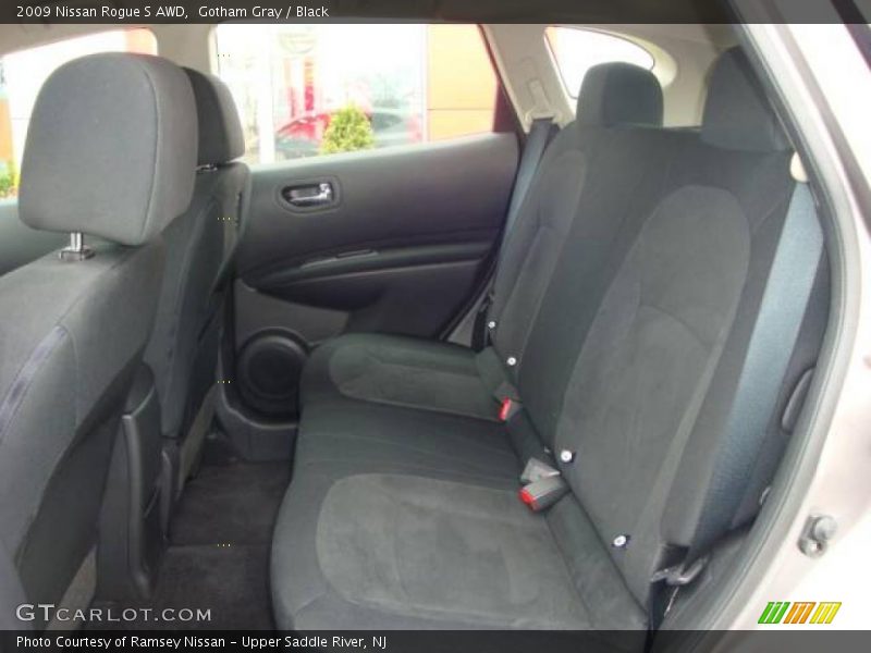 Gotham Gray / Black 2009 Nissan Rogue S AWD