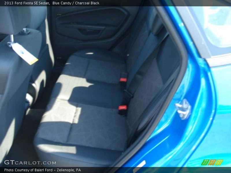 Blue Candy / Charcoal Black 2013 Ford Fiesta SE Sedan