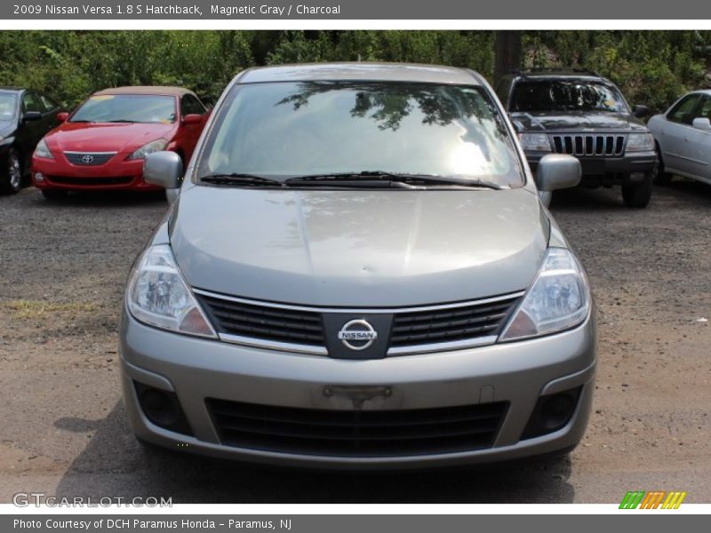 Magnetic Gray / Charcoal 2009 Nissan Versa 1.8 S Hatchback