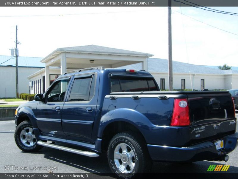 Dark Blue Pearl Metallic / Medium Dark Flint 2004 Ford Explorer Sport Trac Adrenalin