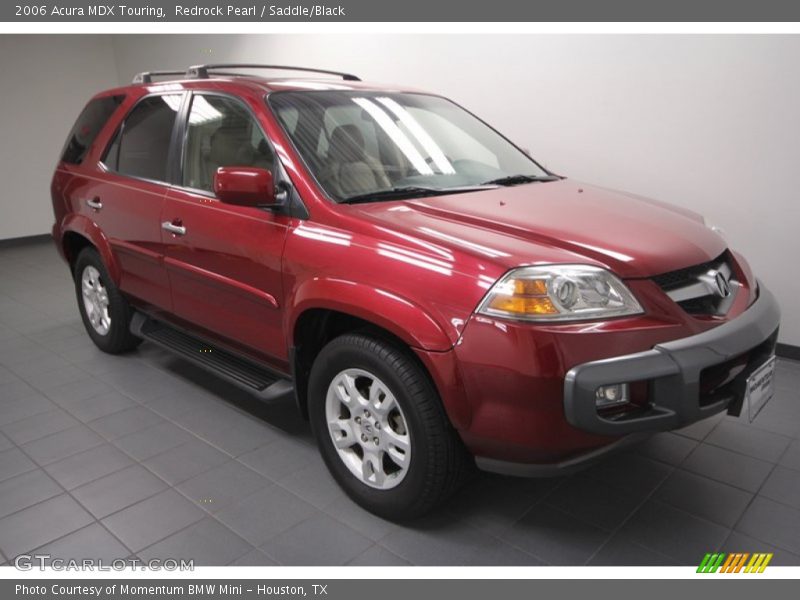 Redrock Pearl / Saddle/Black 2006 Acura MDX Touring