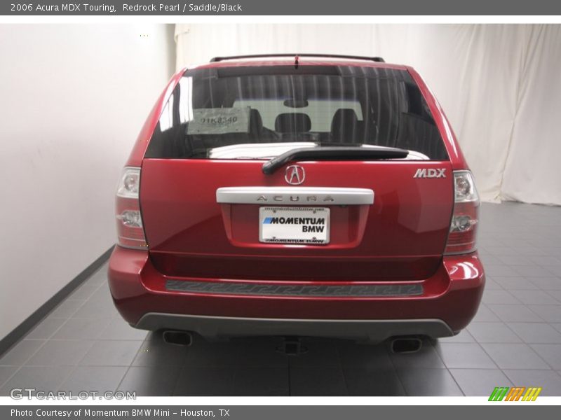 Redrock Pearl / Saddle/Black 2006 Acura MDX Touring