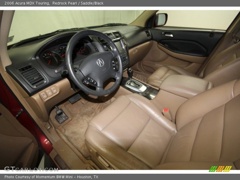 Saddle/Black Interior - 2006 MDX Touring 