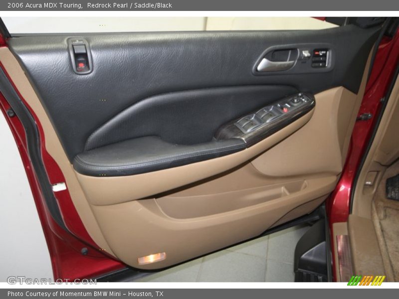 Redrock Pearl / Saddle/Black 2006 Acura MDX Touring