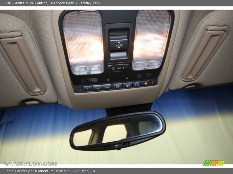 Redrock Pearl / Saddle/Black 2006 Acura MDX Touring