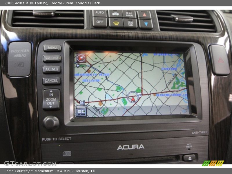 Navigation of 2006 MDX Touring