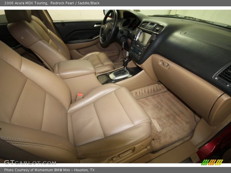 Redrock Pearl / Saddle/Black 2006 Acura MDX Touring