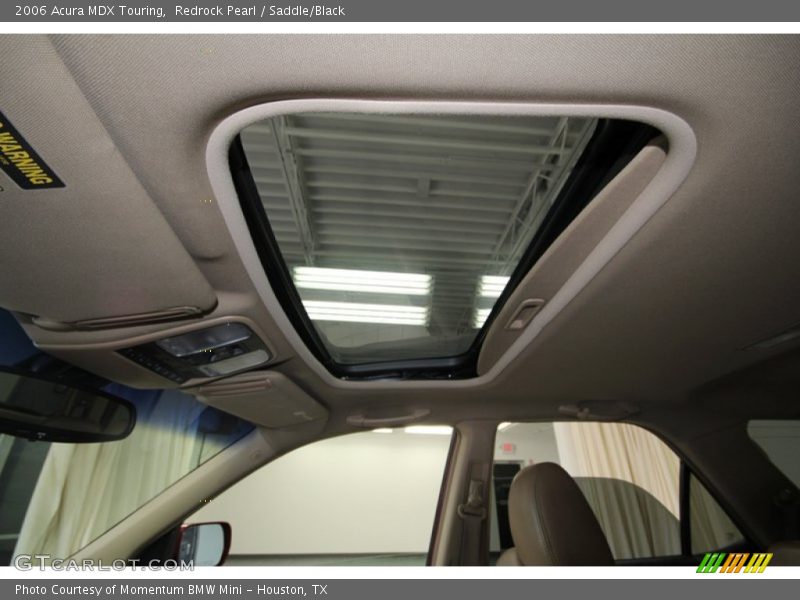 Sunroof of 2006 MDX Touring