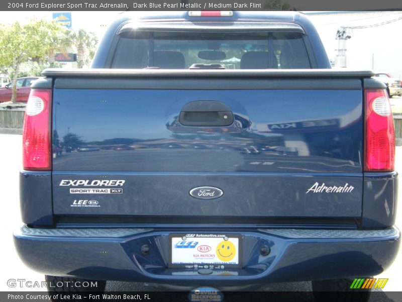 Dark Blue Pearl Metallic / Medium Dark Flint 2004 Ford Explorer Sport Trac Adrenalin