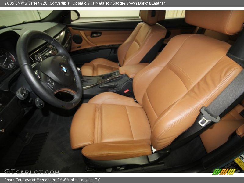 Front Seat of 2009 3 Series 328i Convertible