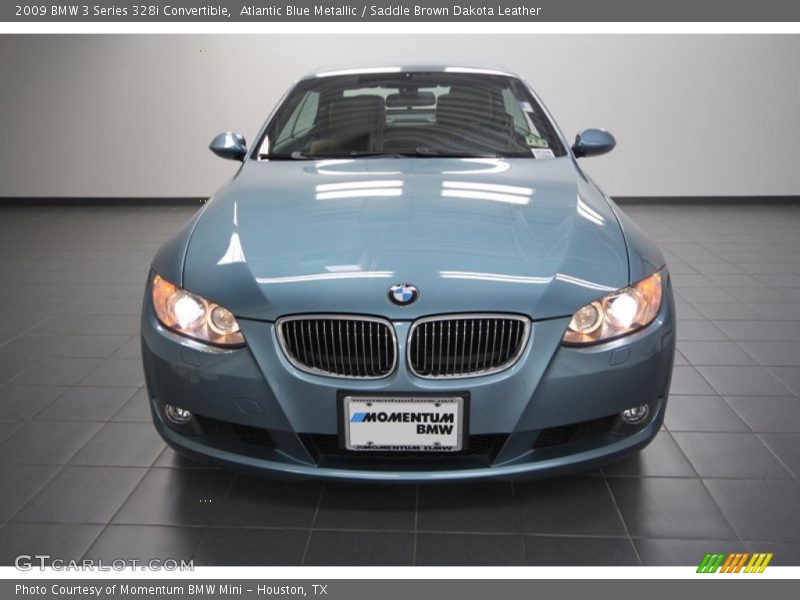 Atlantic Blue Metallic / Saddle Brown Dakota Leather 2009 BMW 3 Series 328i Convertible