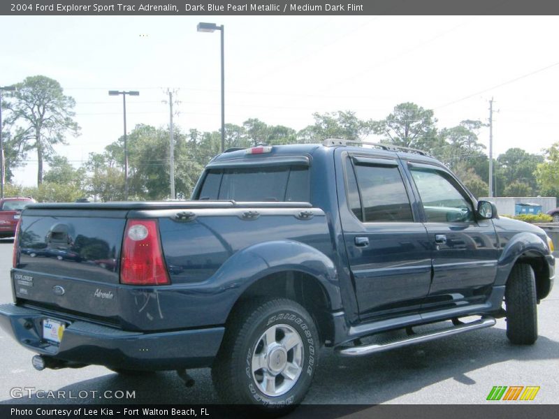 Dark Blue Pearl Metallic / Medium Dark Flint 2004 Ford Explorer Sport Trac Adrenalin