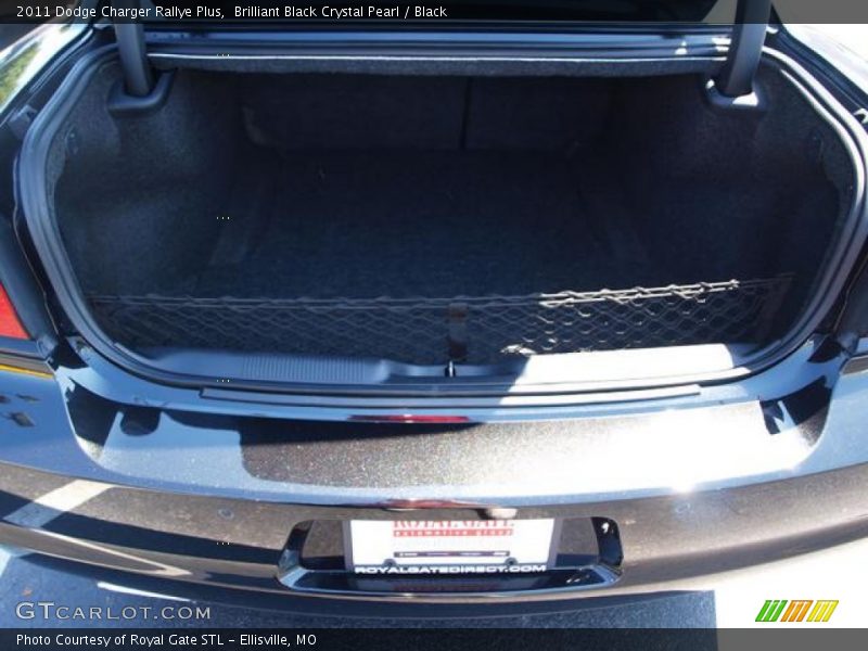 Brilliant Black Crystal Pearl / Black 2011 Dodge Charger Rallye Plus