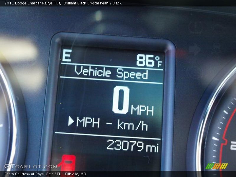 Brilliant Black Crystal Pearl / Black 2011 Dodge Charger Rallye Plus