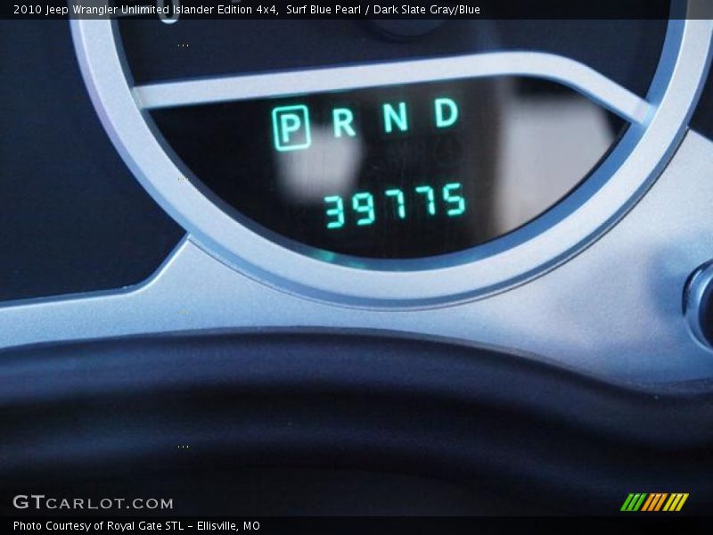 Surf Blue Pearl / Dark Slate Gray/Blue 2010 Jeep Wrangler Unlimited Islander Edition 4x4