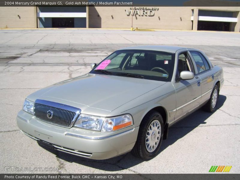 Gold Ash Metallic / Medium Parchment 2004 Mercury Grand Marquis GS
