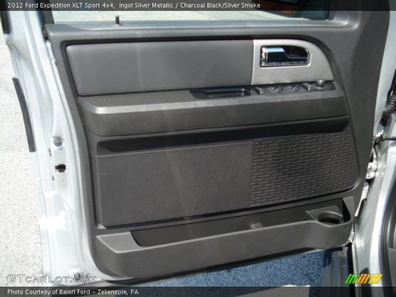 Ingot Silver Metallic / Charcoal Black/Silver Smoke 2012 Ford Expedition XLT Sport 4x4
