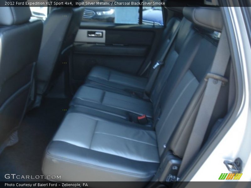 Ingot Silver Metallic / Charcoal Black/Silver Smoke 2012 Ford Expedition XLT Sport 4x4
