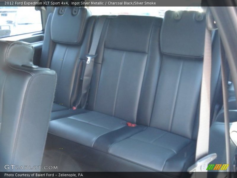Ingot Silver Metallic / Charcoal Black/Silver Smoke 2012 Ford Expedition XLT Sport 4x4
