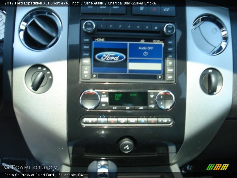 Ingot Silver Metallic / Charcoal Black/Silver Smoke 2012 Ford Expedition XLT Sport 4x4