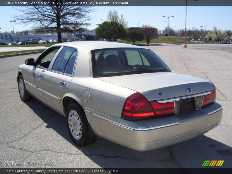Gold Ash Metallic / Medium Parchment 2004 Mercury Grand Marquis GS