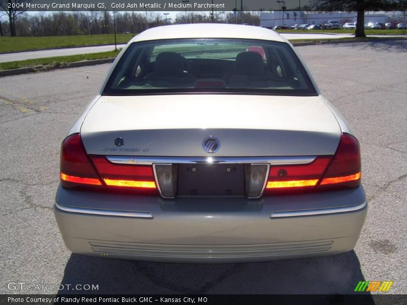 Gold Ash Metallic / Medium Parchment 2004 Mercury Grand Marquis GS