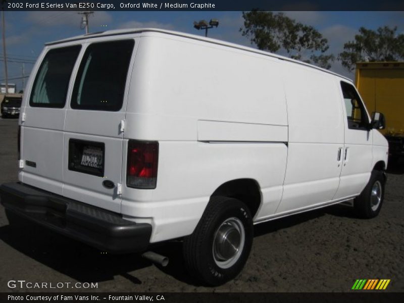 Oxford White / Medium Graphite 2002 Ford E Series Van E250 Cargo