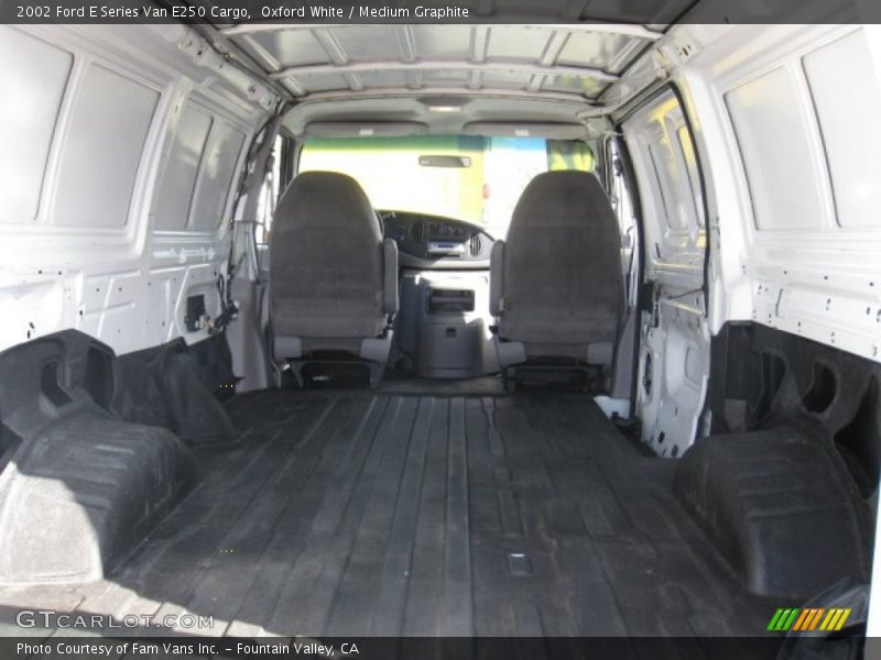 Oxford White / Medium Graphite 2002 Ford E Series Van E250 Cargo