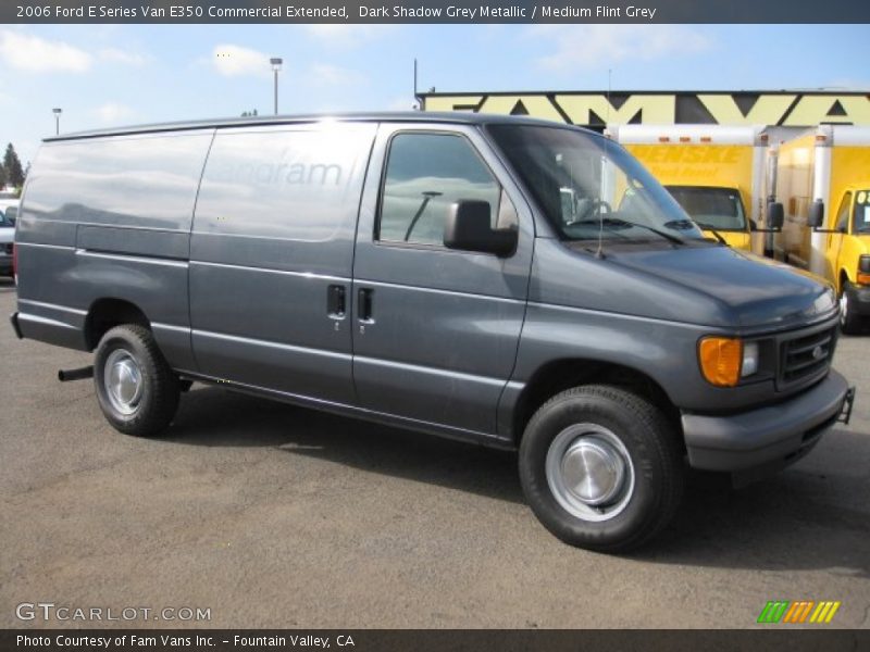 Dark Shadow Grey Metallic / Medium Flint Grey 2006 Ford E Series Van E350 Commercial Extended