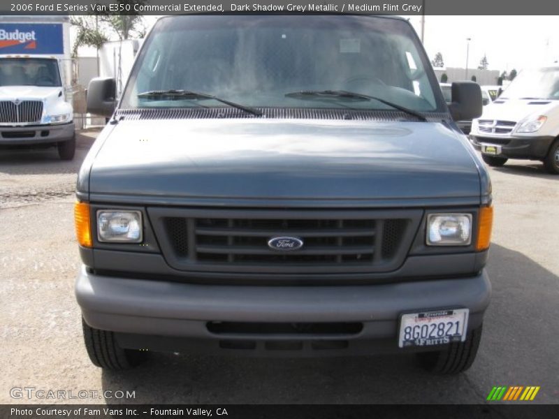 Dark Shadow Grey Metallic / Medium Flint Grey 2006 Ford E Series Van E350 Commercial Extended