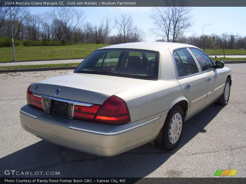 Gold Ash Metallic / Medium Parchment 2004 Mercury Grand Marquis GS
