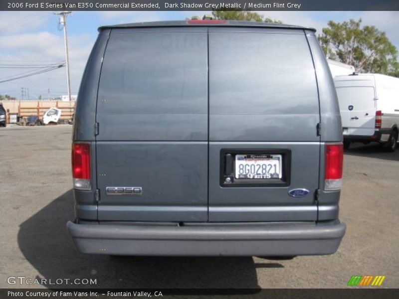 Dark Shadow Grey Metallic / Medium Flint Grey 2006 Ford E Series Van E350 Commercial Extended