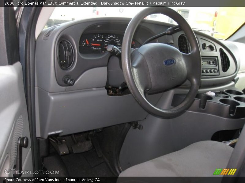 Dark Shadow Grey Metallic / Medium Flint Grey 2006 Ford E Series Van E350 Commercial Extended