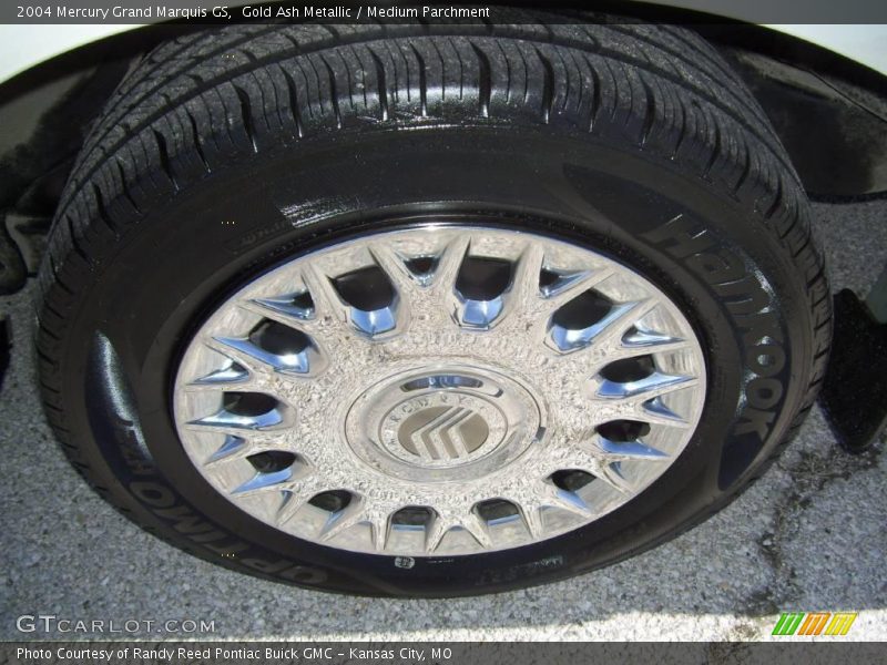 Gold Ash Metallic / Medium Parchment 2004 Mercury Grand Marquis GS