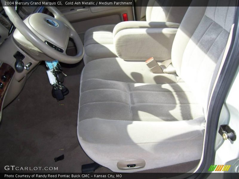 Gold Ash Metallic / Medium Parchment 2004 Mercury Grand Marquis GS