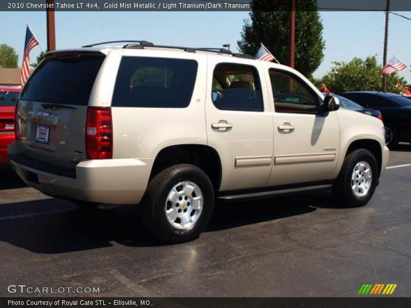 Gold Mist Metallic / Light Titanium/Dark Titanium 2010 Chevrolet Tahoe LT 4x4