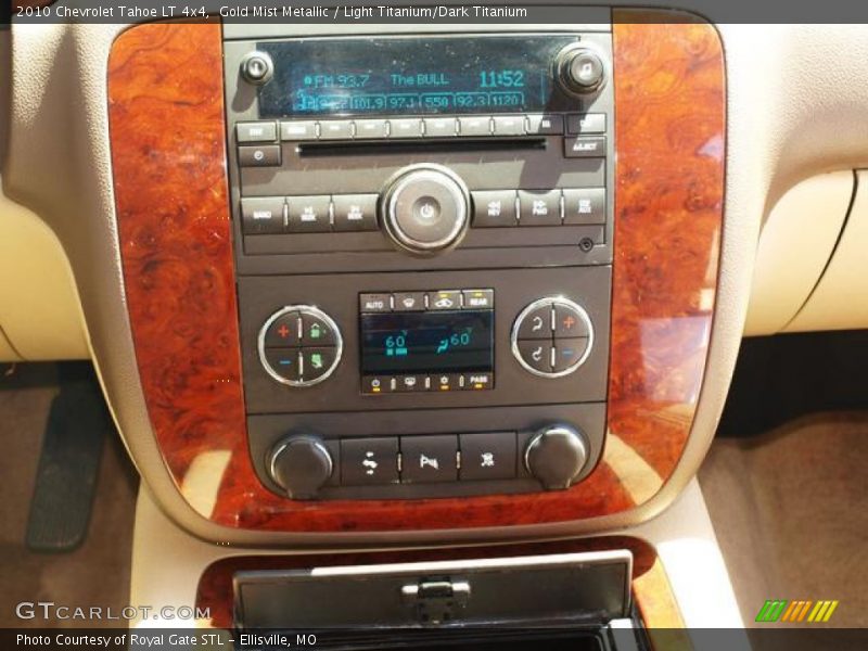 Gold Mist Metallic / Light Titanium/Dark Titanium 2010 Chevrolet Tahoe LT 4x4