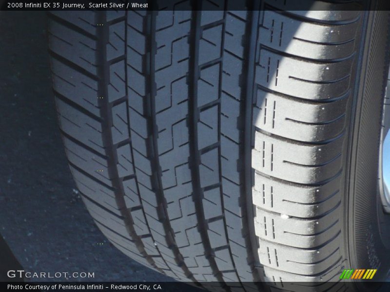 Scarlet Silver / Wheat 2008 Infiniti EX 35 Journey