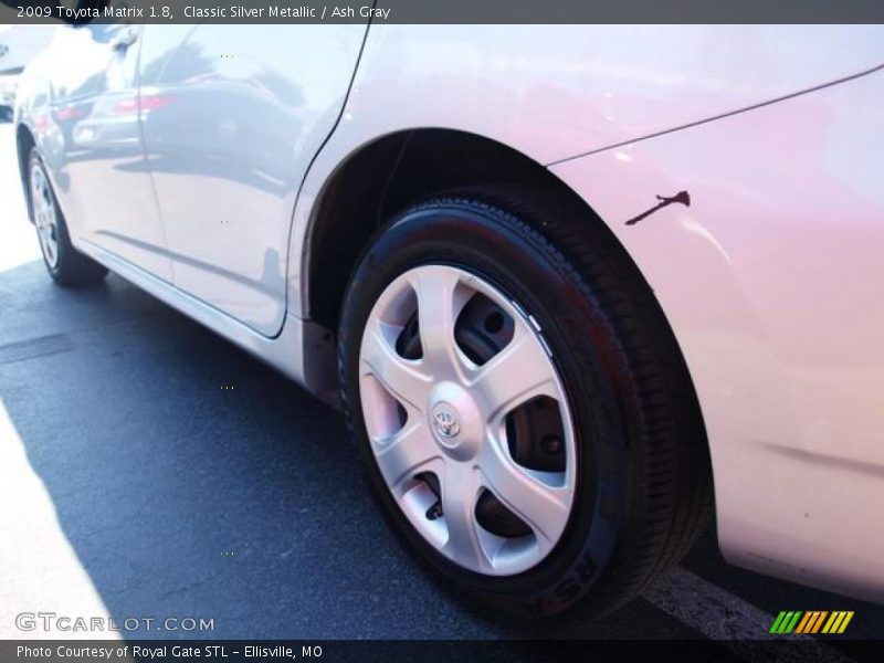 Classic Silver Metallic / Ash Gray 2009 Toyota Matrix 1.8