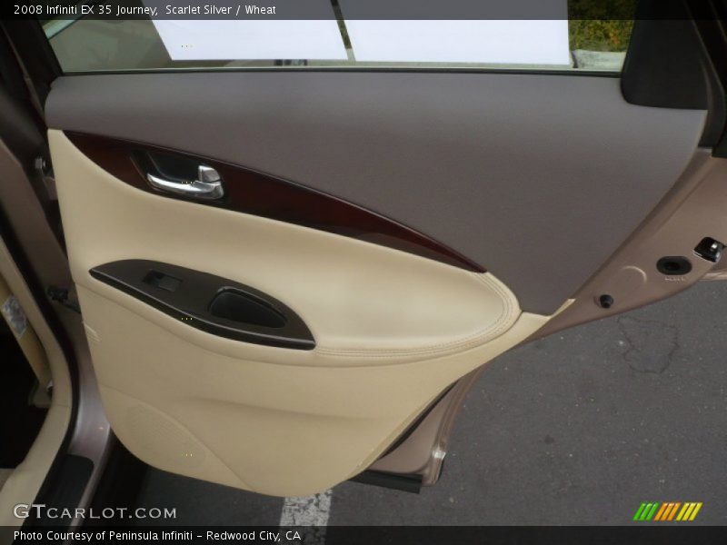 Scarlet Silver / Wheat 2008 Infiniti EX 35 Journey