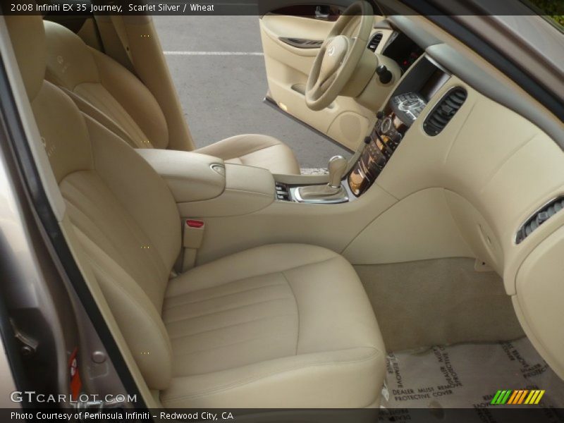 Scarlet Silver / Wheat 2008 Infiniti EX 35 Journey