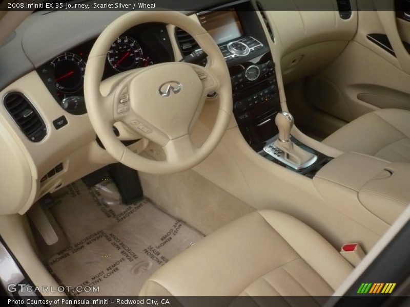 Scarlet Silver / Wheat 2008 Infiniti EX 35 Journey